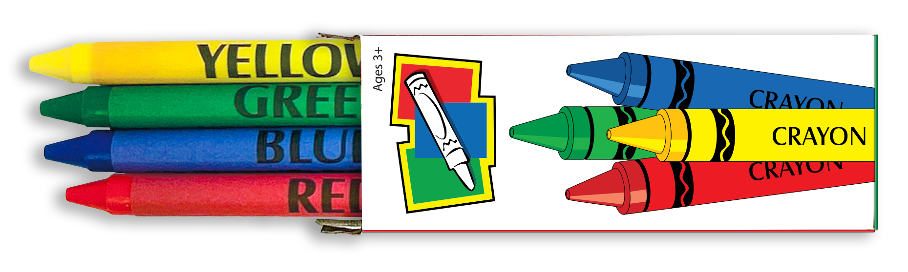 Blank Crayon Box